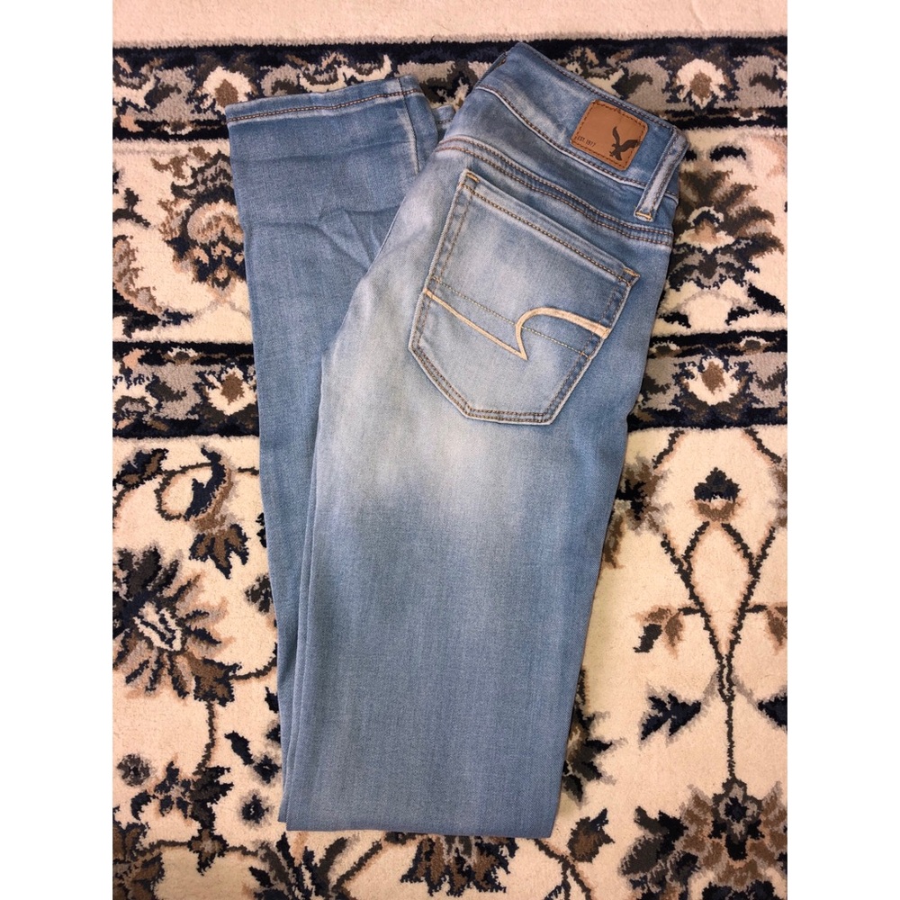 American eagle skinny super stretch jeans